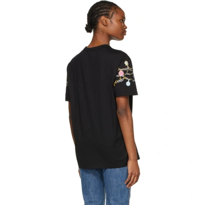 Shop Givenchy Black Charms Masculine T-shirt In 001-black