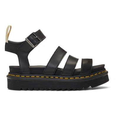Shop Dr. Martens' Black Vegan Blaire Sandals