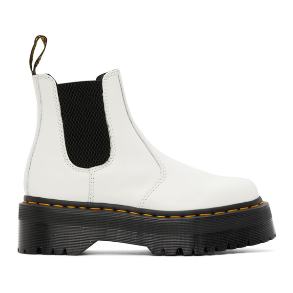 doc martens white slip on