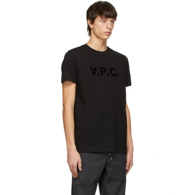 Shop Apc Black Vpc T-shirt In Lzz Black