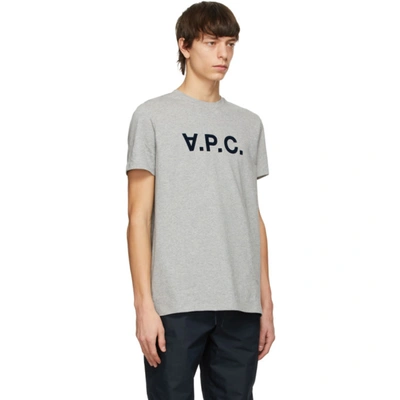 A.P.C. 灰色 VPC T 恤