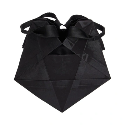 Shop 132 5. Issey Miyake Black Luster Standard No. 4 Bag In 18 Blacklus