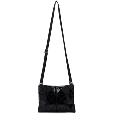 Shop Bao Bao Issey Miyake Black Lucent Crossbody Bag In 15 Black