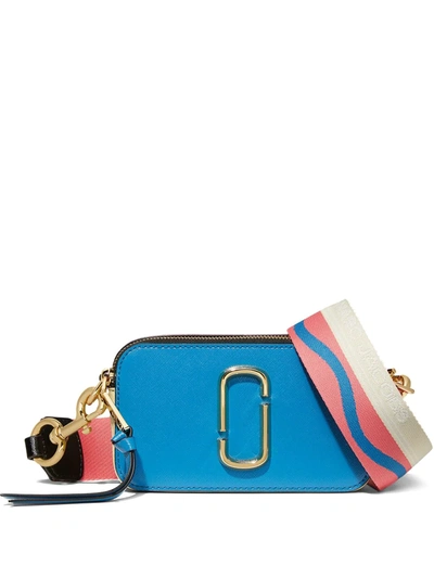 Shop Marc Jacobs The Snapshot Bag In Blue ,pink