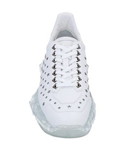 Shop Jimmy Choo Sneakers In White