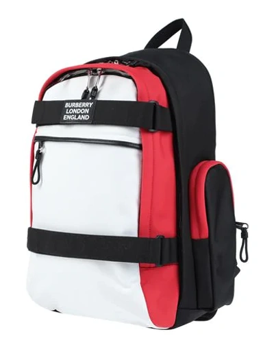 Shop Burberry Backpack & Fanny Pack In White
