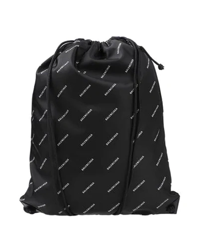 Shop Balenciaga Backpack & Fanny Pack In Black