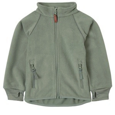 Shop Kuling Leaf Green Livigno Windfleece Jacket