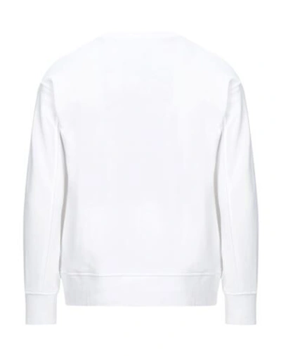 Shop Neil Barrett Sweatshirts In White