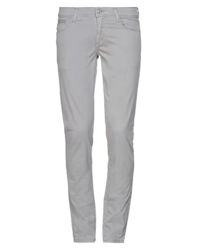 Shop Antony Morato Man Pants Light Grey Size 44 Cotton, Elastane