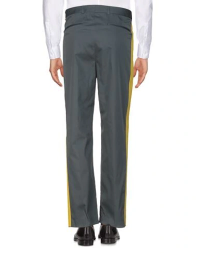 Shop Valentino Pants In Lead