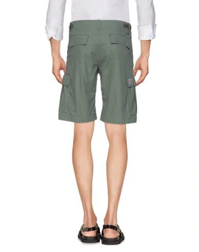 Shop Carhartt Shorts & Bermuda Shorts In Green