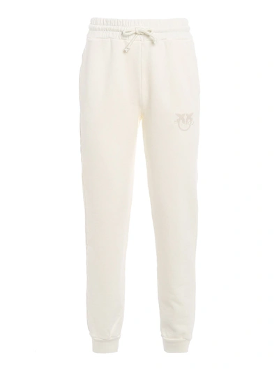 Shop Pinko Carico Tracksuit Bottoms In White