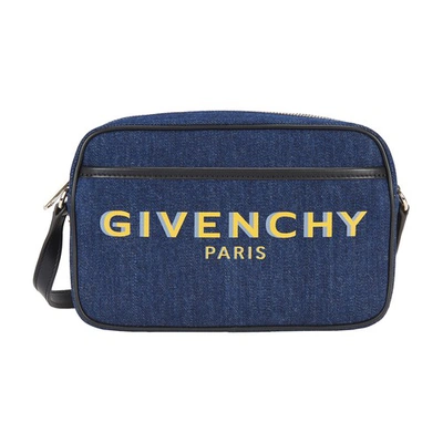 Shop Givenchy Bond Camera Bag In Blue