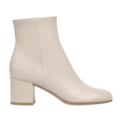 Shop Gianvito Rossi Margaux Boots In Mousse