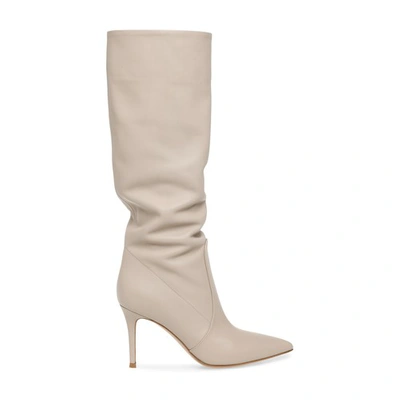Shop Gianvito Rossi Hansen Boots In Mousse