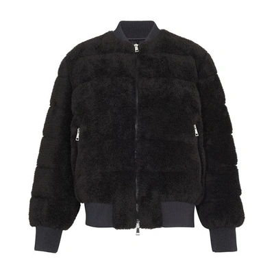 Shop Moncler Algedi Down Jacket In Black