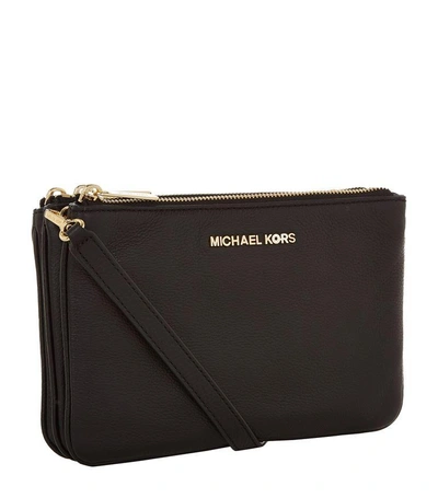 Shop Michael Michael Kors Bedford Crossbody Bag In Black