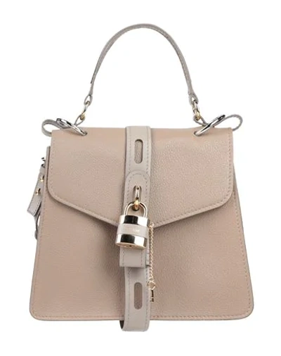 Shop Chloé Handbags In Dove Grey