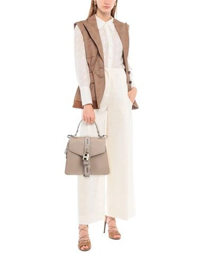 Shop Chloé Handbags In Dove Grey