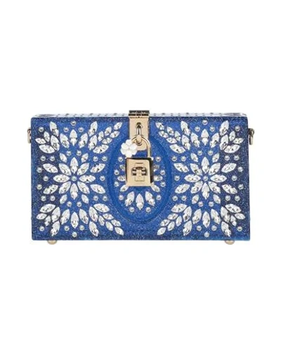 Shop Dolce & Gabbana Handbags In Bright Blue