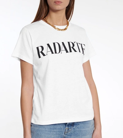 Shop Rodarte Radarte Printed T-shirt In White