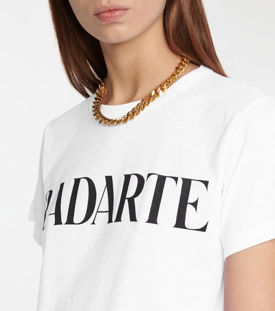 Shop Rodarte Radarte Printed T-shirt In White
