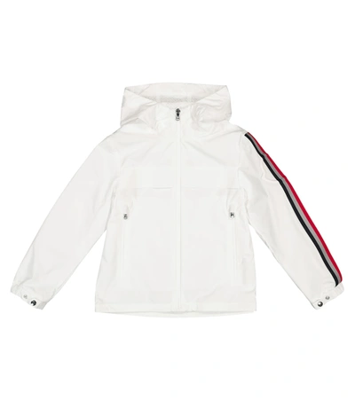 Shop Moncler Vaug Hooded Jacket In White