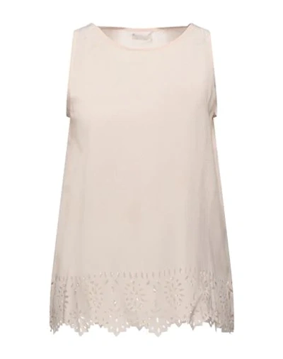Shop Archivio B Tops In Pale Pink
