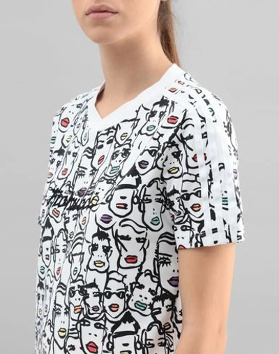 Shop Adidas Originals X Fiorucci T-shirt In White