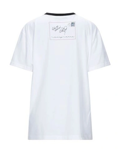 Shop Mary Katrantzou T-shirts In White