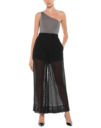 Shop Semicouture Woman Pants Black Size 8 Polyester