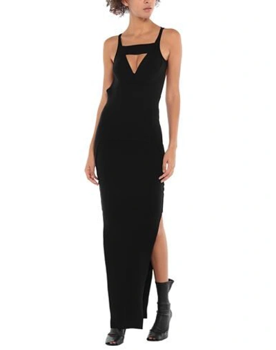 Rick Owens Long Dresses In Black