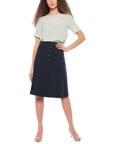 Chloé Midi Skirts In Blue
