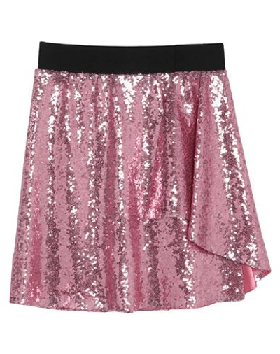Shop In The Mood For Love Midi Skirts In Fuchsia