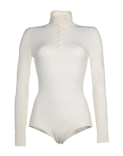 Shop Alaïa Turtlenecks In White