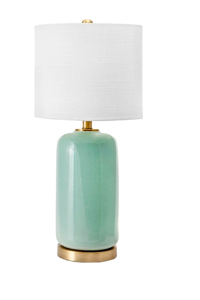 Shop Nuloom Green Bell 26" Ceramic Table Lamp