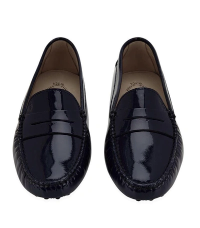 Shop Tod's Gommino Patent Driving Shoe