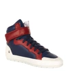 ISABEL MARANT Bessy High-Top Leather Sneaker