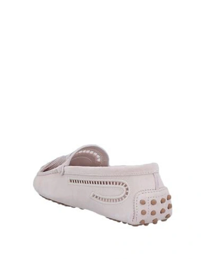 Tod's Loafers In Pink