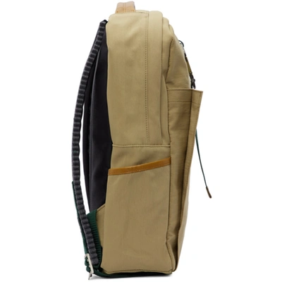 Shop Master-piece Co Beige Link Backpack