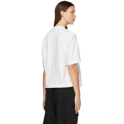 Shop Y-3 White Classic Tailored T-shirt In Core White