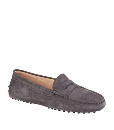 Shop Tod's Gommino Suede Driving Shoe
