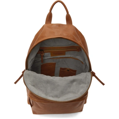 Shop Officine Creative Tan Leather Oc Backpack In D210 Cuoio