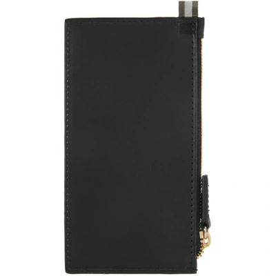 Shop Officine Creative Black Boudin 18 Card Holder In 1000 Nero