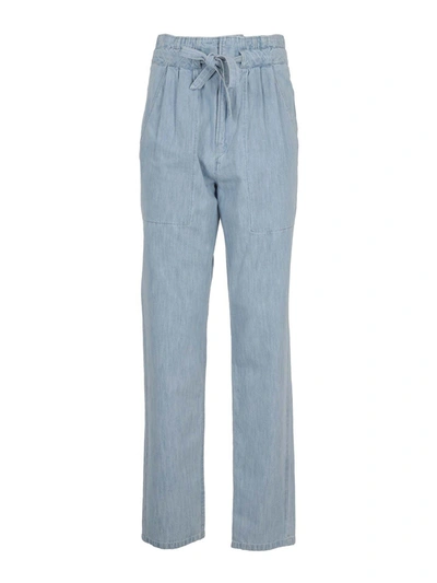Shop Isabel Marant Muardo Jeans In Light Blue