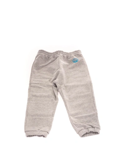 Shop Gucci Kids Disco Jogging Pants In Grey