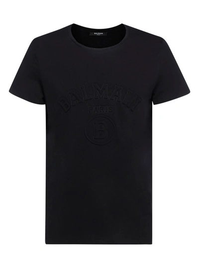 Shop Balmain Black T-shirt