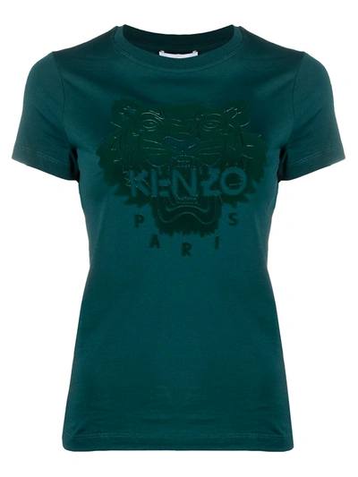 Shop Kenzo Tiger T-shirt In Blue