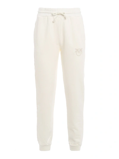 Shop Pinko Carico Tracksuit Bottoms In White